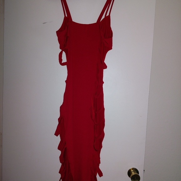 Spaghetti Strap Sexy Summer Dress - Picture 3 of 4